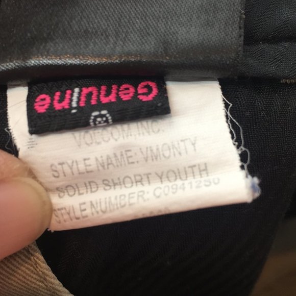 Volcom Corpo Class VMonty khaki shorts size 8R. - Picture 9 of 10